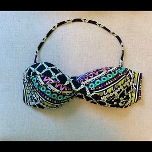 NWOT Trina Turk Bandeau Bikini Top